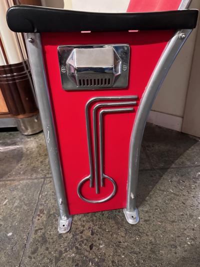 Restored Art Deco Movie Theater Seats Pair