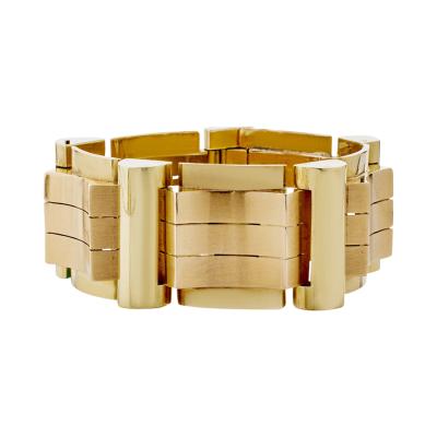 Retro 18K Rose and Yellow Gold Bracelet