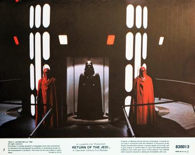 Return Of The Jedi 1983 Vintage Lobby Card