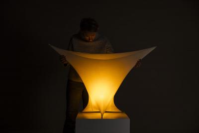 Rhino Lamp by Christian Dufay for Abode France 1994