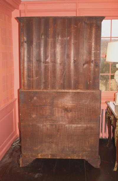 Rhode Island Chippendale Goddard School Secretary Bookcase