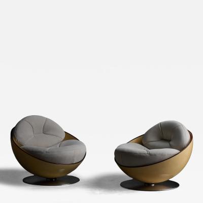Ricardo Fasanello Esfera Lounge Chairs by Ricardo Fasanello Brazil Late 1960s