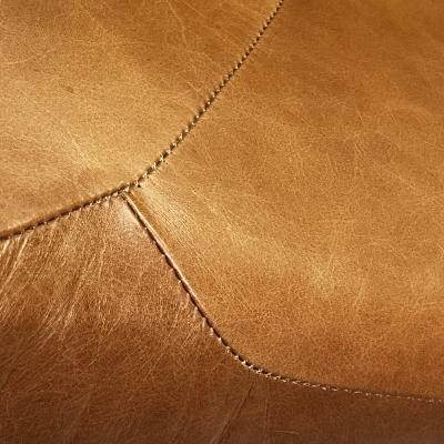 Ricardo Fasanello Impeccable Gaivota Swiveling Leather Armchair by Ricardo Fasanello