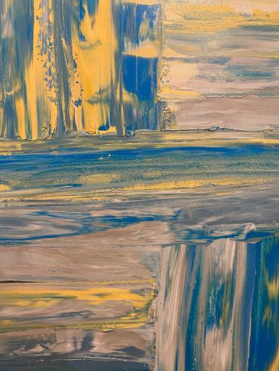 Ricardo Rumi Blue Yellow Stripe 2007 