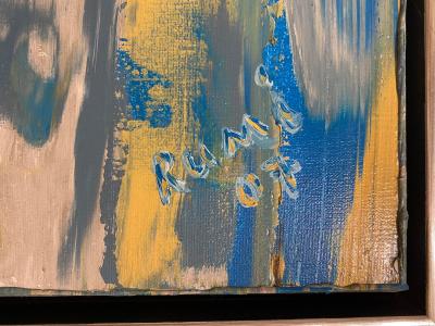 Ricardo Rumi Blue Yellow Stripe 2007 