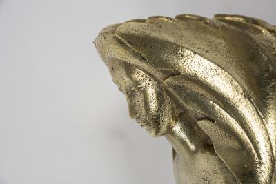Riccardo Scarpa 1950s Pair of Bronze Sconces by Riccardo Scarpa