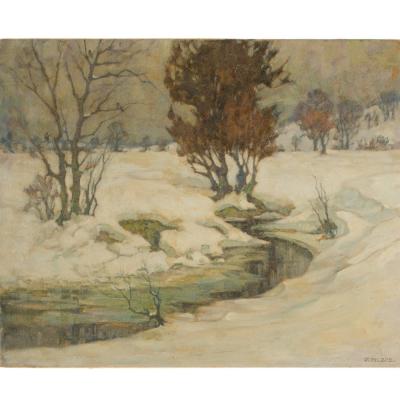 Richard Albitz Richard Albitz German 1876 1954 Snowy Creek