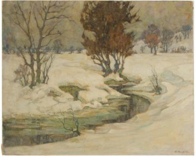 Richard Albitz Richard Albitz German 1876 1954 Snowy Creek