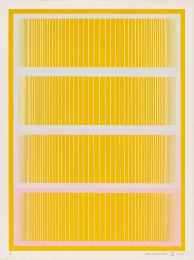 Richard Anuszkiewicz Sequential Prints Sequential II 1972