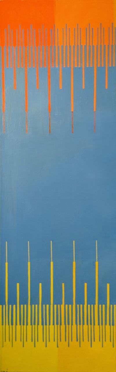 Richard Anuszkiewicz Soft Blue