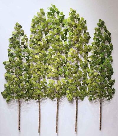 Richard B Smith Aspen Grove 3pc 5 stem Translucent Green