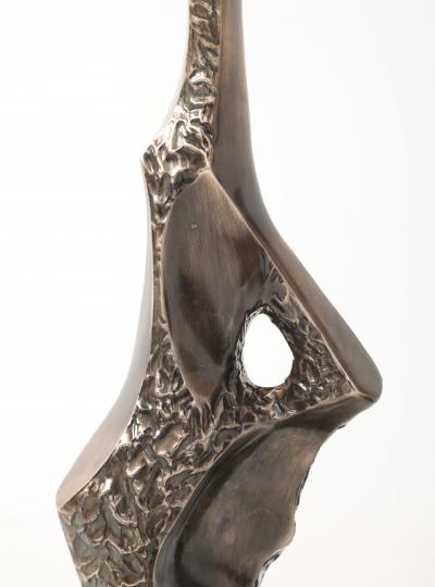 Richard Barr Richard Barr Bronze Brutalist Lamps