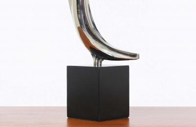 Richard Barr Richard Barr Harold Weiss Chrome Table Lamp for Laurel Lamp Co 