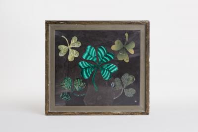 Richard Blow Shamrocks Pietra Dura Panel