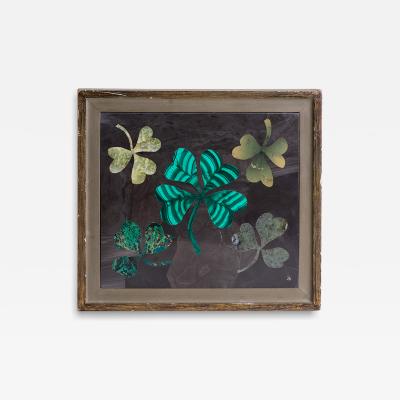 Richard Blow Shamrocks Pietra Dura Panel