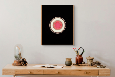Richard Caldicott Pink Hole Abstract photography 1994