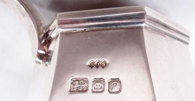 Richard Comyns 1980s Thatcher Era Return to Tradition English Georgian Coffee Set