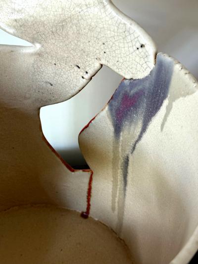 Richard DeVore Large Sculptural Ceramic Vessel by Richard Devore Exhibited and Published