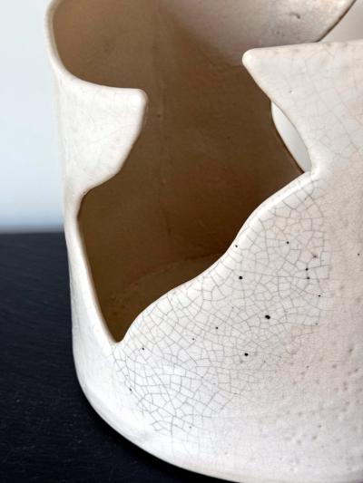 Richard DeVore Large Sculptural Ceramic Vessel by Richard Devore Exhibited and Published