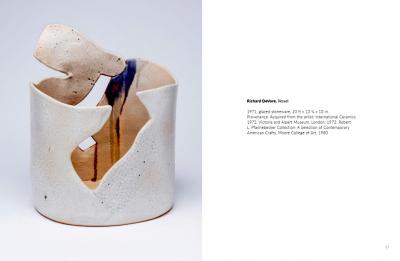 Richard DeVore Large Sculptural Ceramic Vessel by Richard Devore Exhibited and Published