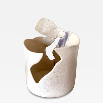 Richard DeVore Large Sculptural Ceramic Vessel by Richard Devore Exhibited and Published