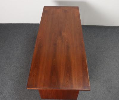 Richard Ernst Artschwager Mid Century American Modern Studio Craft Walnut Desk by Richard Artschwager