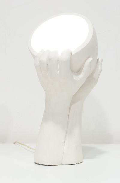Richard Etts Richard Etts b 1941 Plaster Spot Light Signed and dtd 1974