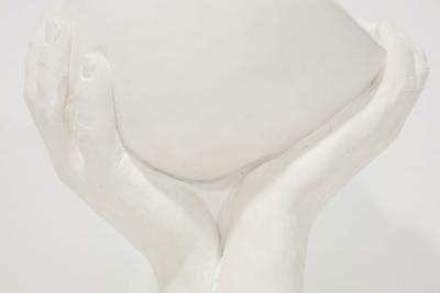 Richard Etts Richard Etts b 1941 Plaster Spot Light Signed and dtd 1974