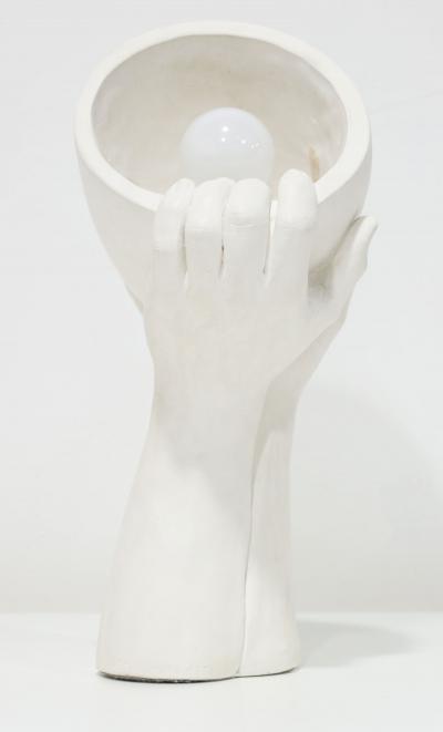 Richard Etts Richard Etts b 1941 Plaster Spot Light Signed and dtd 1974