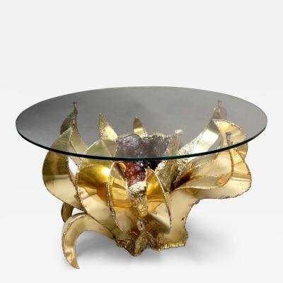 Richard Faure Coffee table by Richard Faure Paris France circa 1970 1980