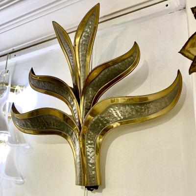 Richard Faure Gold and silver floral applique