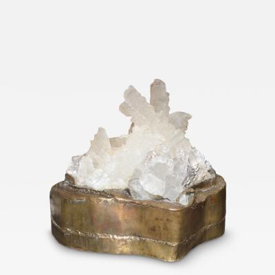 Richard Faure Large gypsum light sculpture Richard Faure Paris France circa 1980
