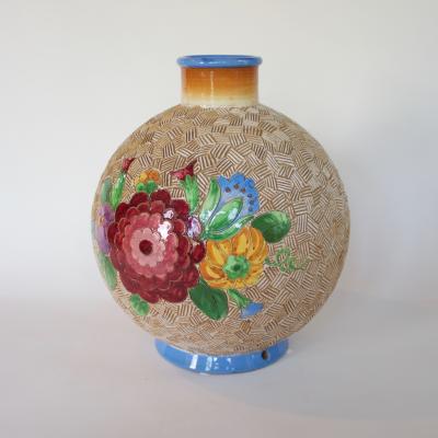 Richard Ginori Gio Ponti Majolica Vase by Richard Ginori 1930 Italy