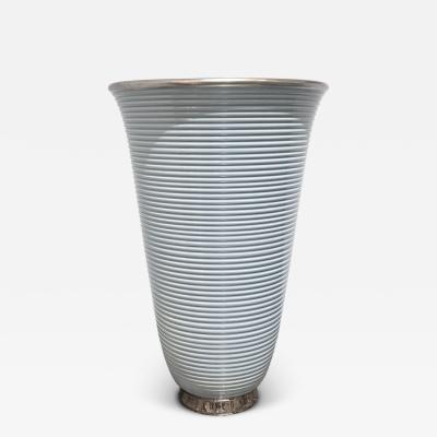 Richard Ginori Porcelain Vase Attributed to Gio Ponti for Richard Ginori