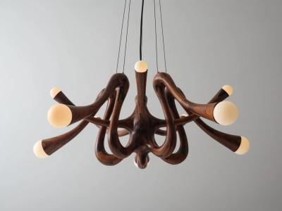 Richard Haining STACKED 10 Bulb Chandelier 2025
