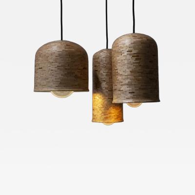 Richard Haining STACKED Illuminated Bell Shaped Sculptures 2019