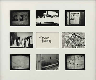 Richard Hambleton Mass Murder ca 1976 1979