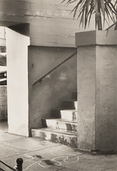 Richard Hambleton Stairs Silhouette 1976 1979