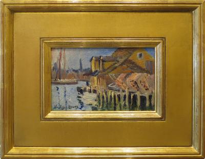 Richard Hayley Lever Fish Nets Gloucester Mass 