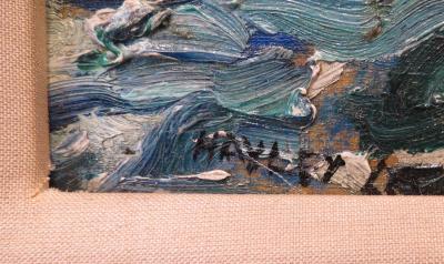 Richard Hayley Lever Rough Seas Cornwall 