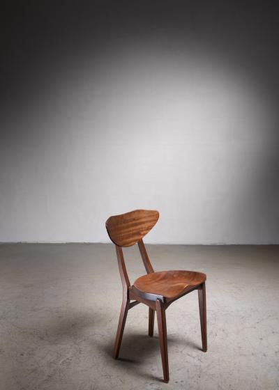 Richard Jensen Jensen Rasmussen teak side chair Denmark