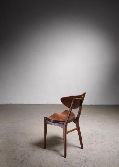 Richard Jensen Jensen Rasmussen teak side chair Denmark