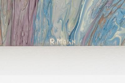 Richard Mann Monumental Psychedelic Painting 1975
