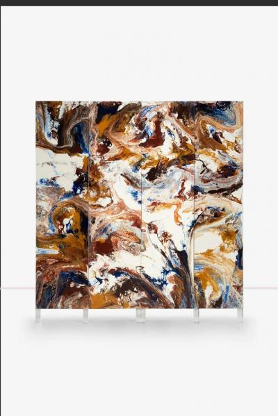 Richard Mann Richard Mann Organic Hand Painted Screen