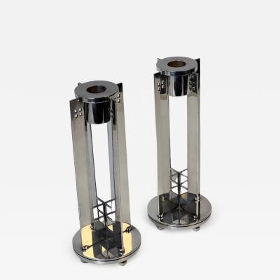 Richard Meier Richard Meier King Richard Candlesticks for Swid Powell 1983