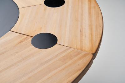 Richard Nissen Richard Bent Nissen Yang Dining Table Denmark 1960s 1950s