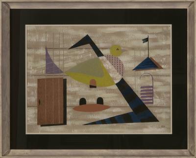 Richard Peter Hoffman Pigeon Holes Abstract 