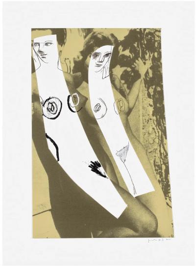 Richard Prince Untitled from New Figures 2015
