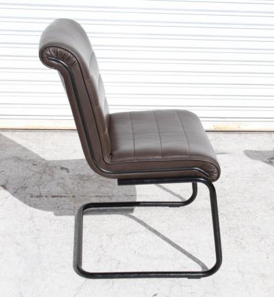 Richard Sapper 1 Knoll Sapper Visitor Dining Conference Chair Sled Base