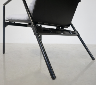 Richard Sapper Mid Century Pair of Foldable Armchairs Nena by Richard Sapper for B B Italia